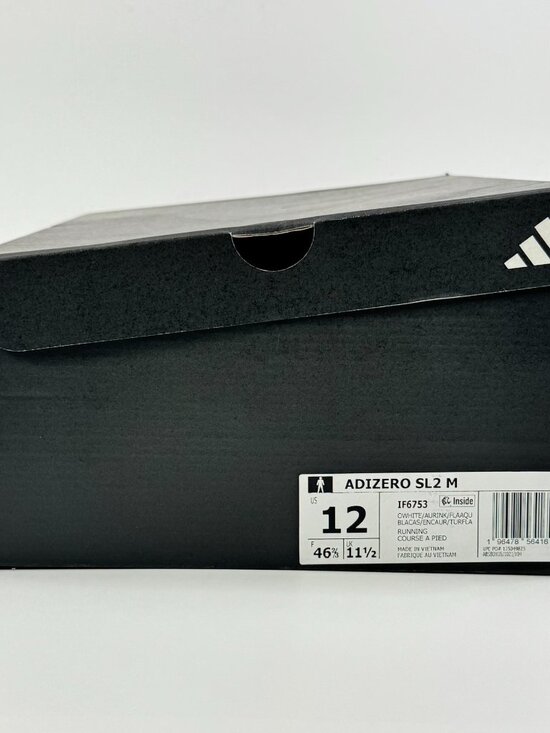 Adidas Adizero SL 2 \'Off White Aurora Ink\' IF6753 size 12